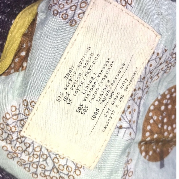 Cartonnier Anthropologie Blazer Jacket Purple - Picture 6 of 7